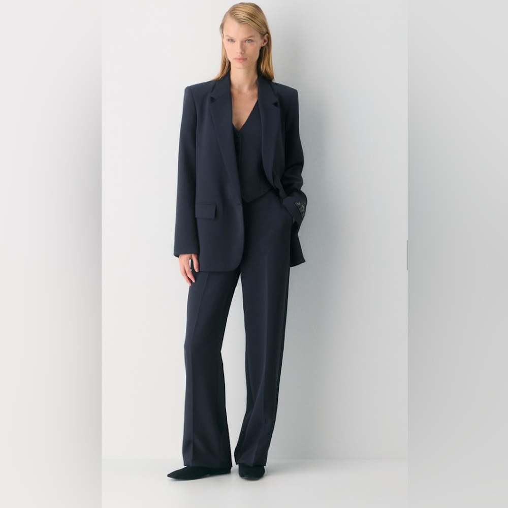 The Limitless Pant™ - Crepette™ in Dark Knight Navy